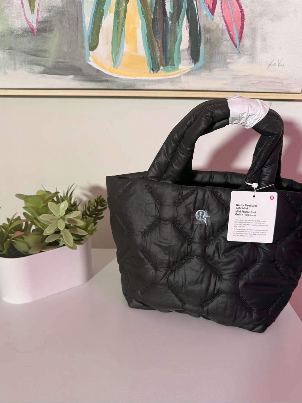 NWT Lululemon Guilty Pleasures Tote Bag Mini 5L